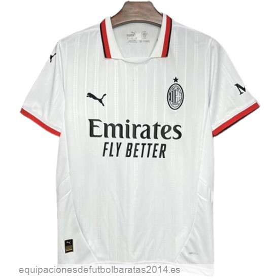 Nuevo Tailandia 2ª Camiseta AC Milan 24/25 Blanco Baratas